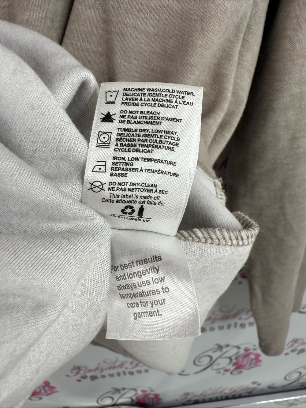 Windriver T-Max heat shirt top Neutral Taupe Turtleneck Long Sleeve Top - Picture 10 of 11